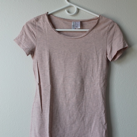 Pale Pink Layering Tee - Picture 1 of 4